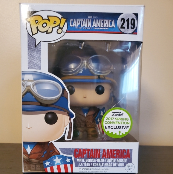 [SOLD] Funko Pop 2017 Captain America - Picture 1 of 1
